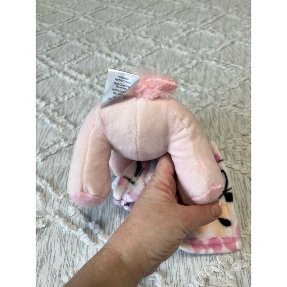 Little Beginnings Unicorn Plush Lovey Security Blanket Stuffed Animal Toy - Picture 5 of 7